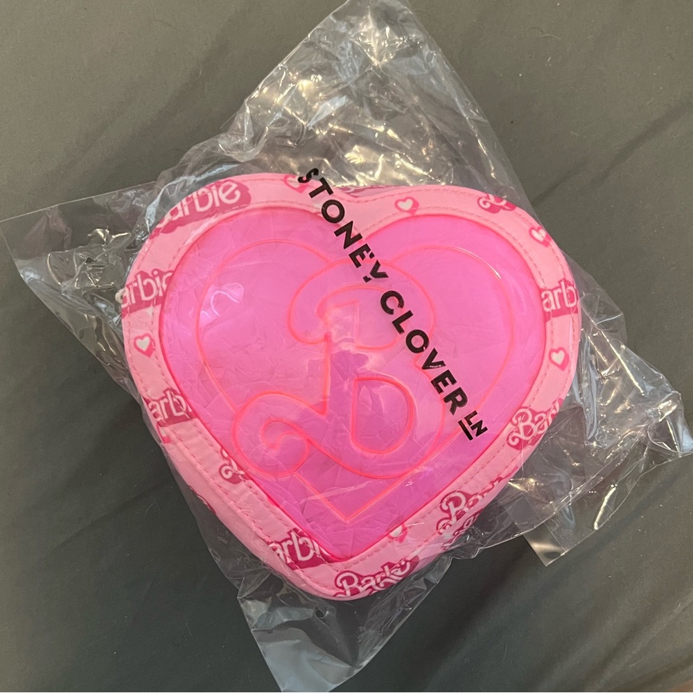 Stoney Clover Lane Barbie Heart Pouch